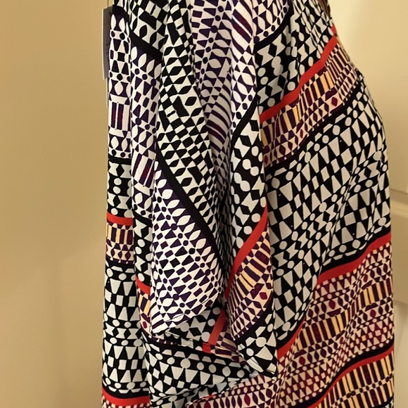 Liz Claiborne world traveler flowy blouse size small/medium - Picture 3 of 8